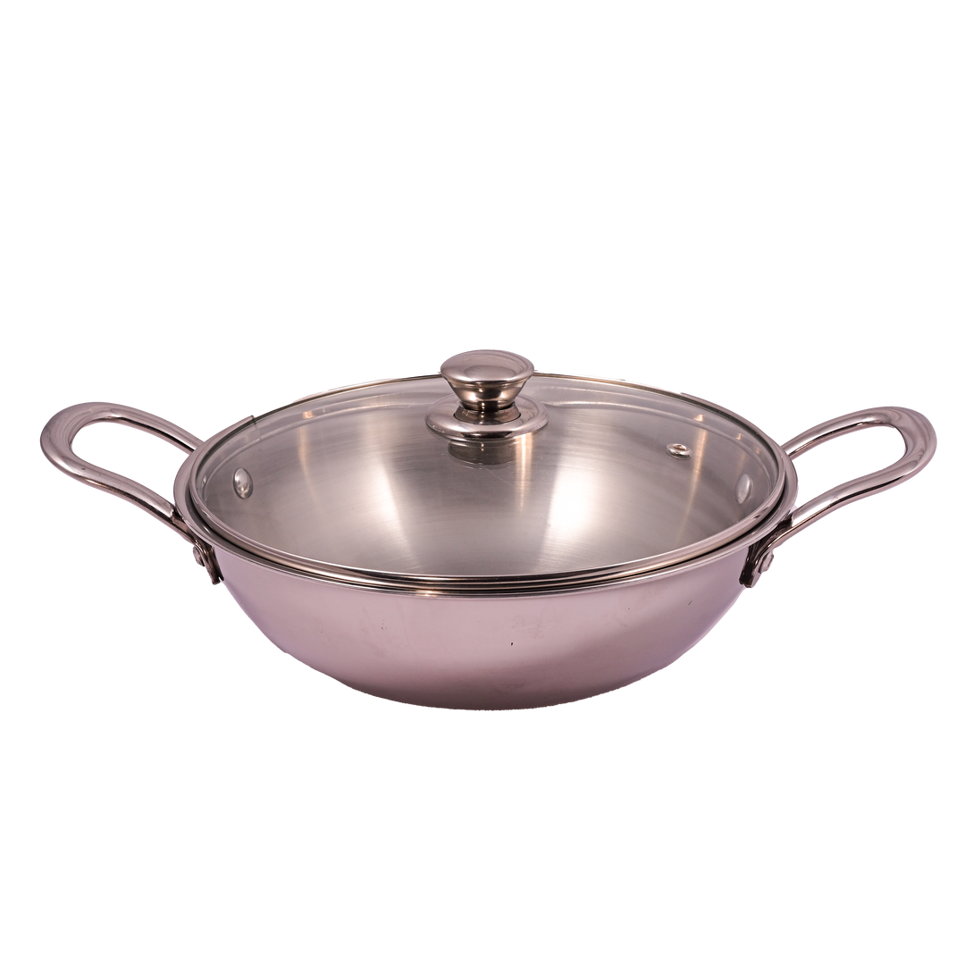 TRIPLY KADHAI (Steel)