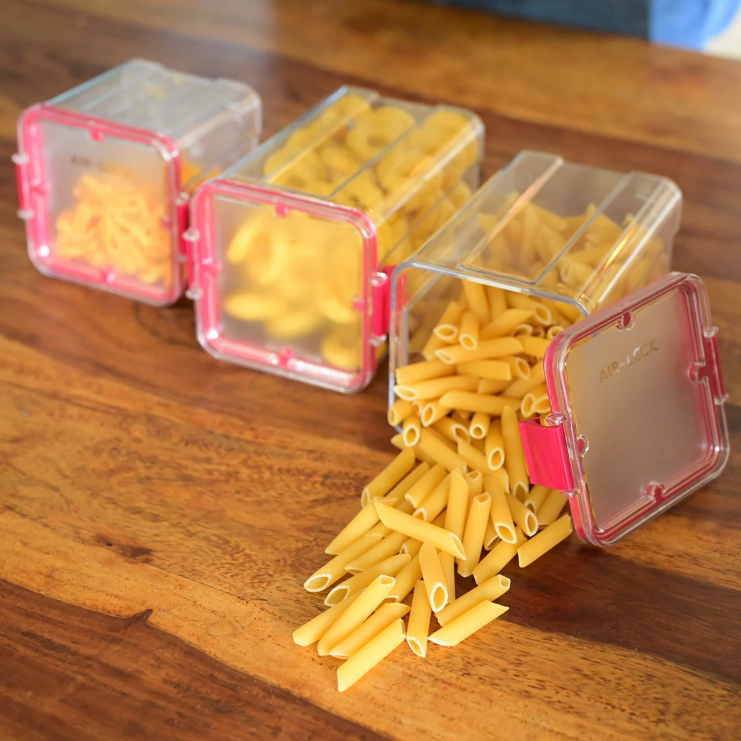 Clear Square Container – 650ML