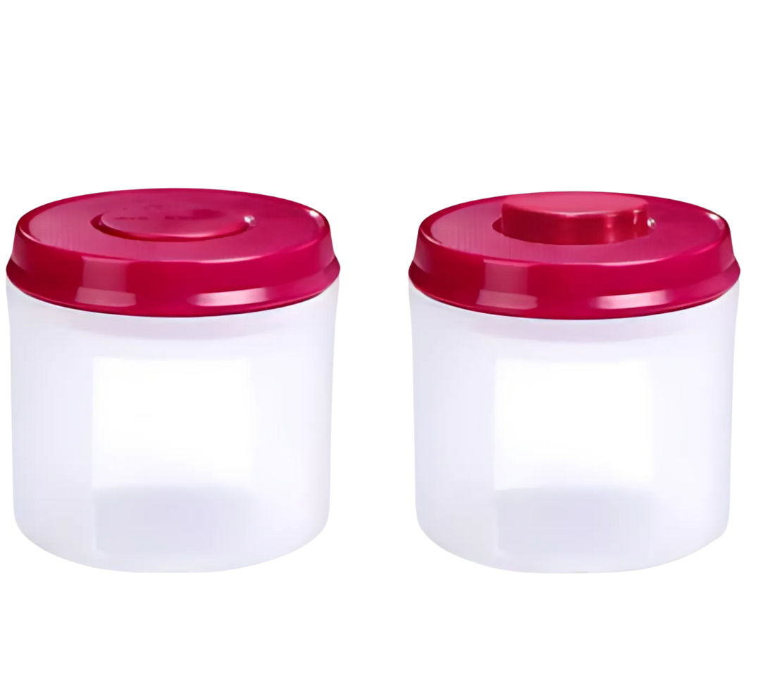Round Push Button Container 650 ML