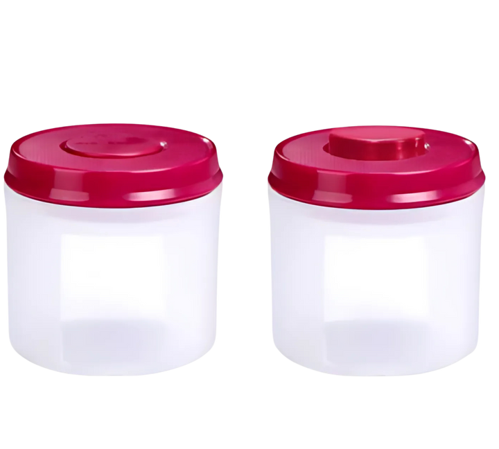 Round Push Button Container 650 ML