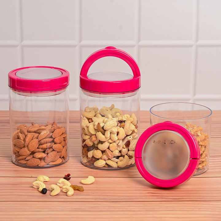 Clear Round Snap Hinge Container 650 ML