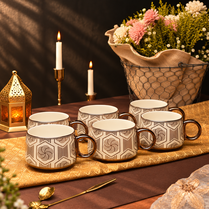 Porvelle Velora 7 pcs Tea Set ROSE GOLD