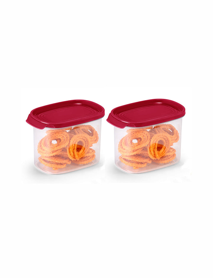 Crystal Clear Oval Container – 1.2L
