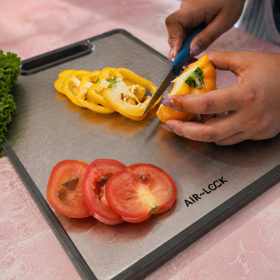 AIRLOCK TITANIUM CHOPPING BOARD 13.8x9.8 Inch