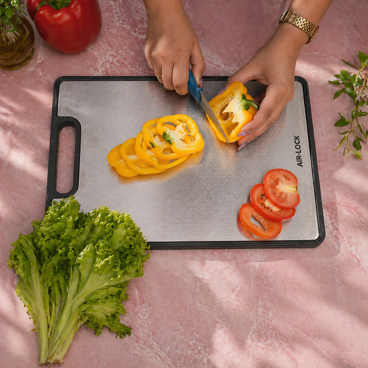 AIRLOCK TITANIUM CHOPPING BOARD 13.8x9.8 Inch