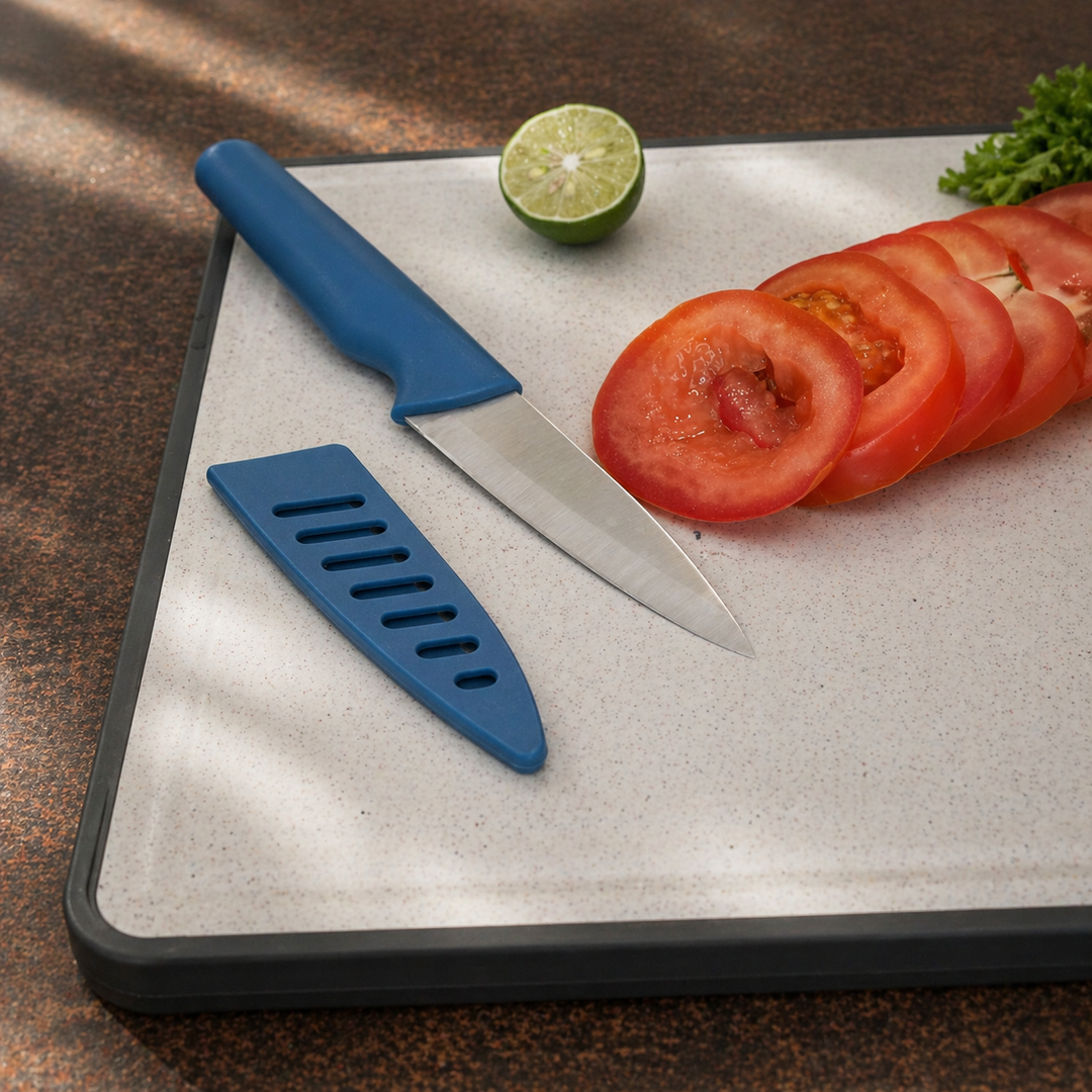 PARING KNIFE+CHOPPING BOARD ( 3 INCH)