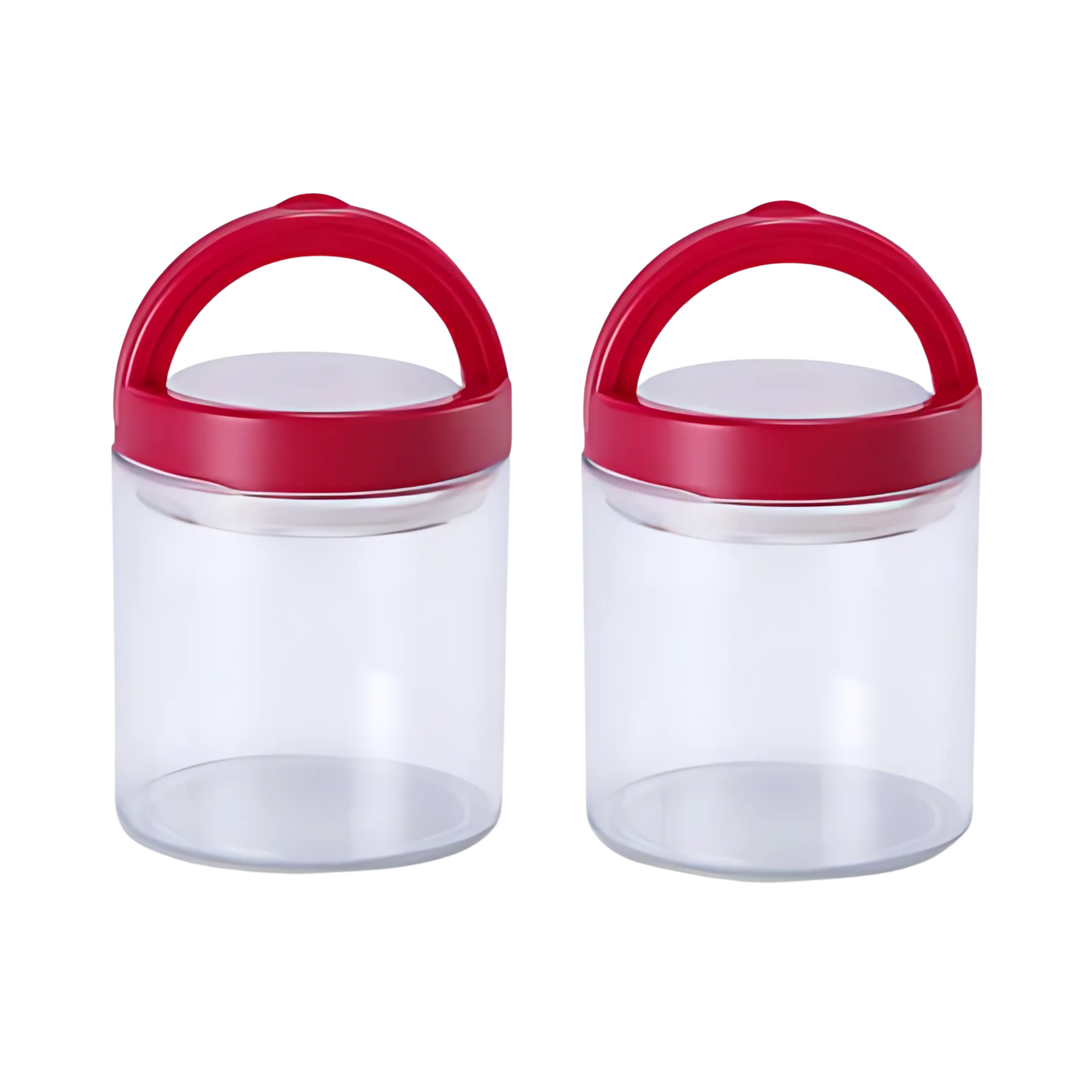 Clear Round Snap Hinge Container 650 ML