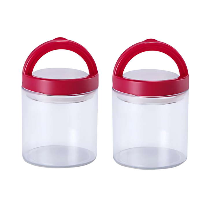 Clear Round Snap Hinge Container 650 ML
