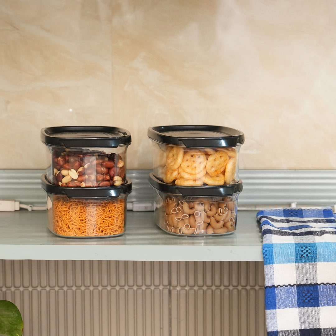 Crystal Clear Oval Container – 600ML