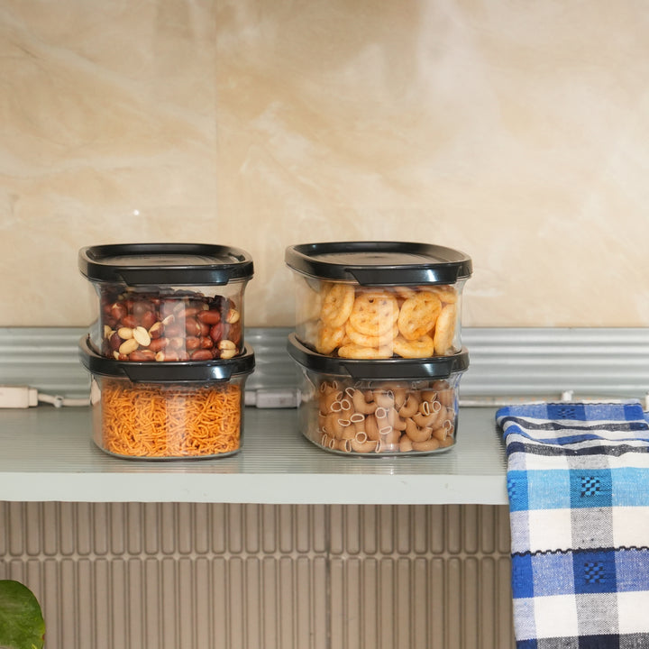 Crystal Clear Oval Container – 600ML