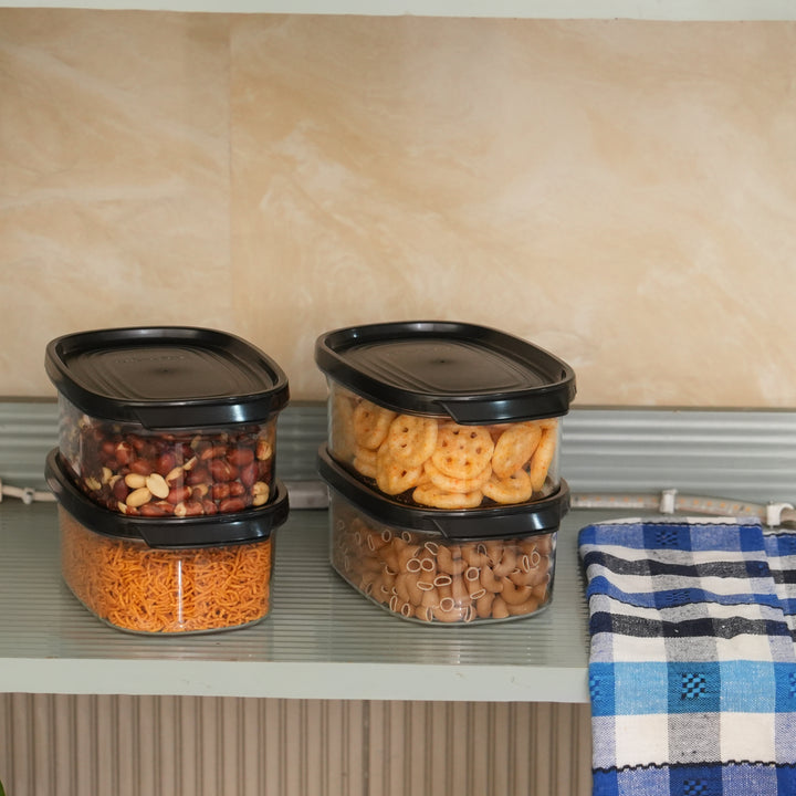Crystal Clear Oval Container – 600ML