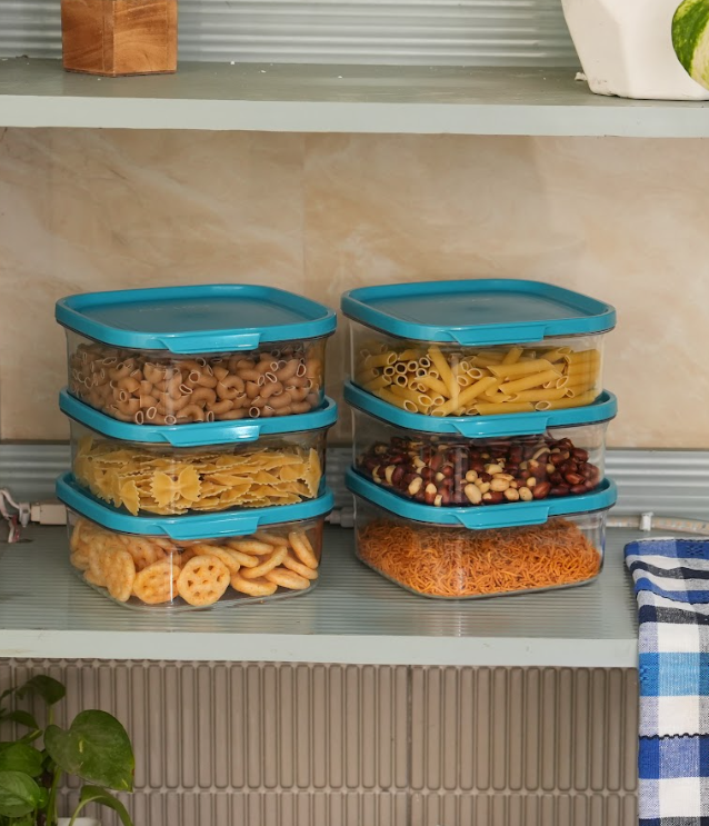 Crystal Clear Square Container 1.0 L