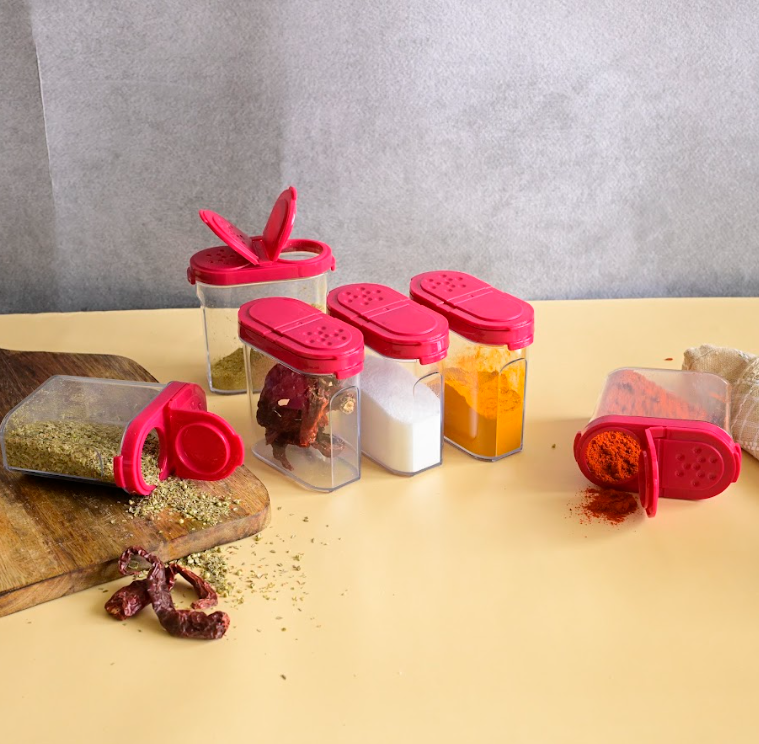 Spice Container (125 MLx2 + 250 MLx2)